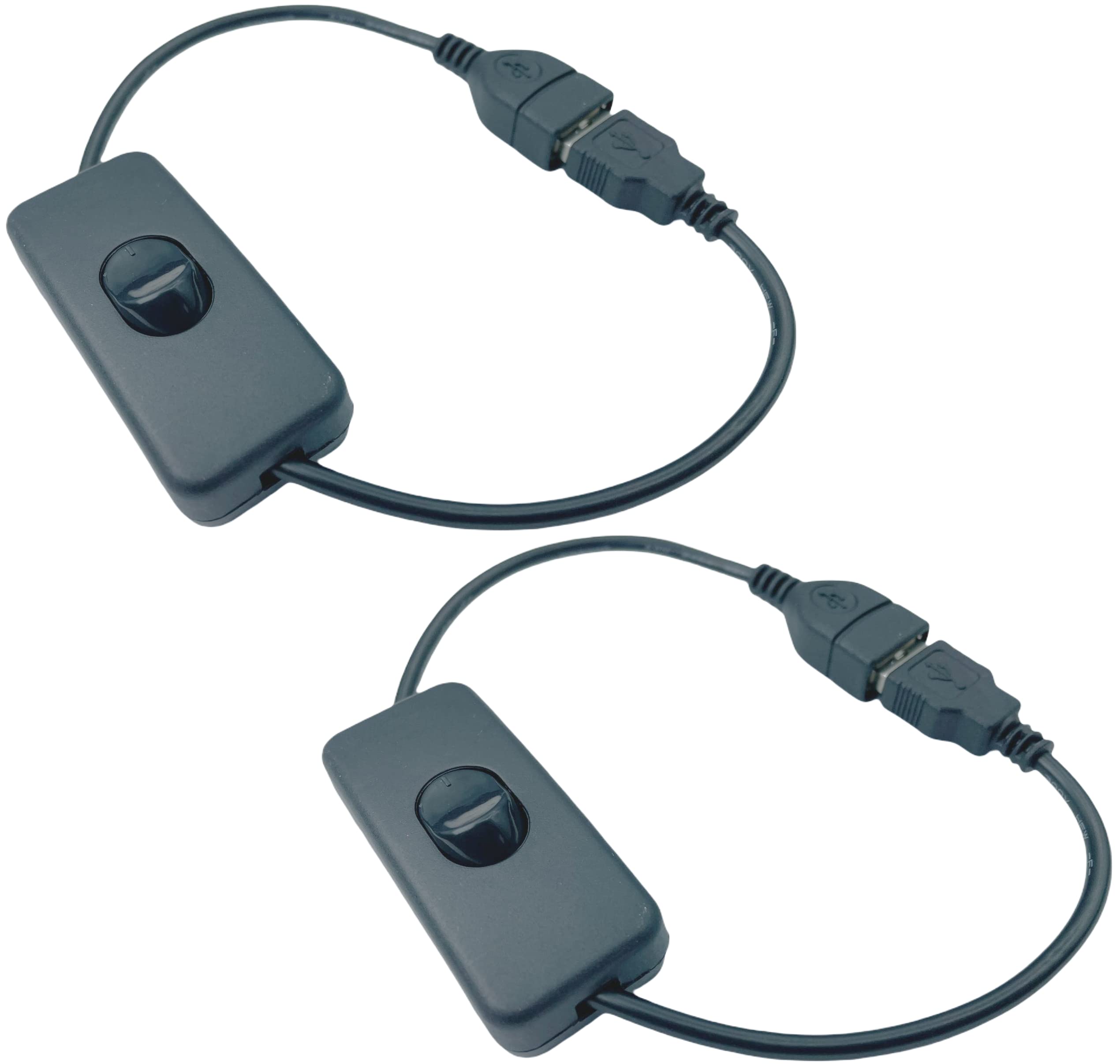 Amazon.co.jp: CNCTWO(コネクトツー)【2本セット】USB電源 ON-OFF
